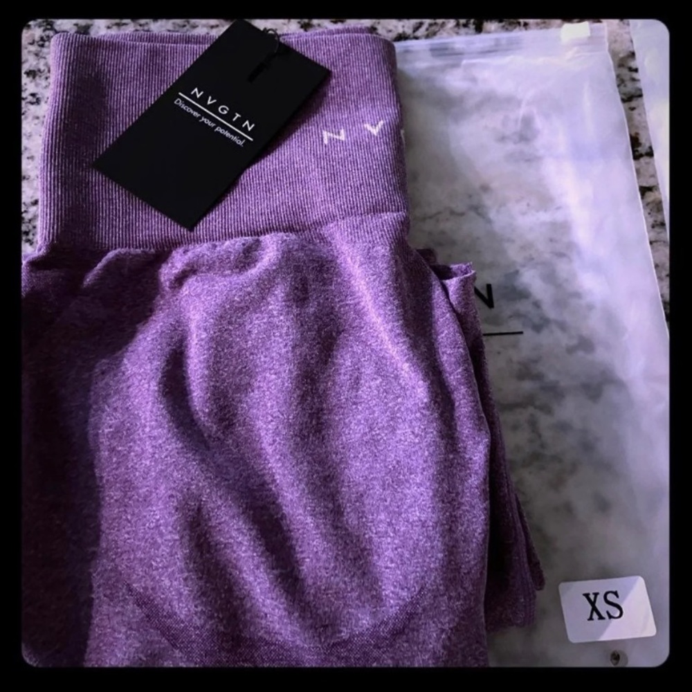 ‼️ON HOLD‼️NVGTN violet leggings 💜 size XS